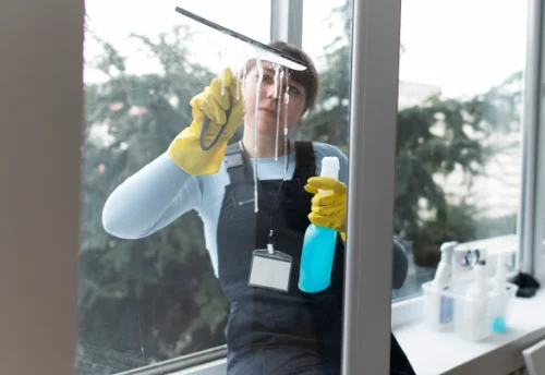 Nettoyage de vitres intérieures et extérieures à Houtaud